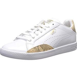 Puma Match White & Gold Women’s Sneaker